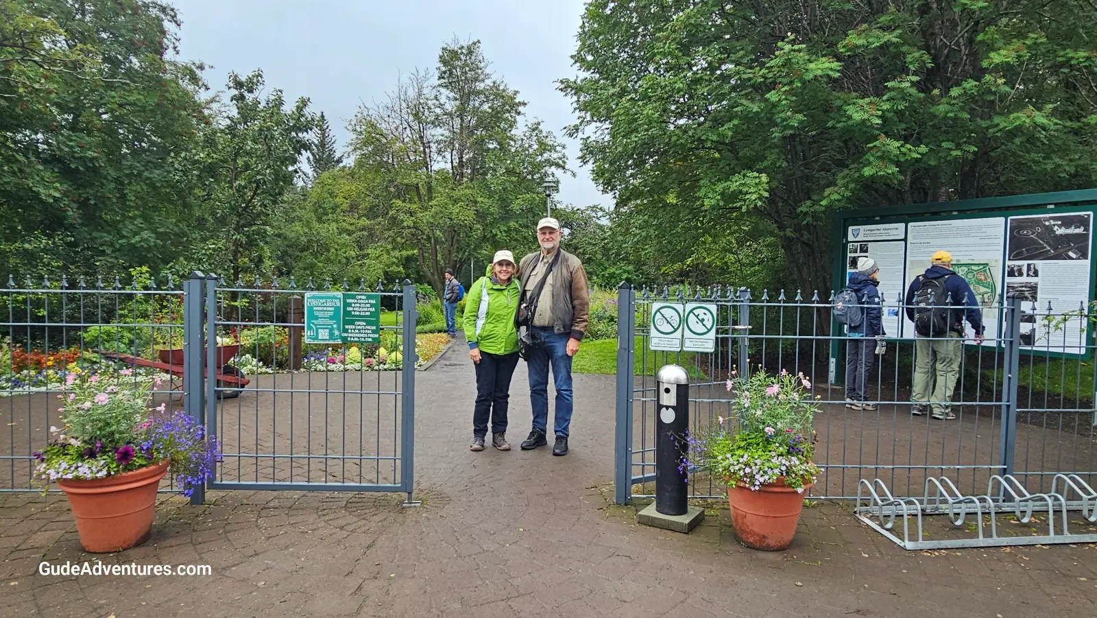 Akureyri Botanical Gardens entrance
