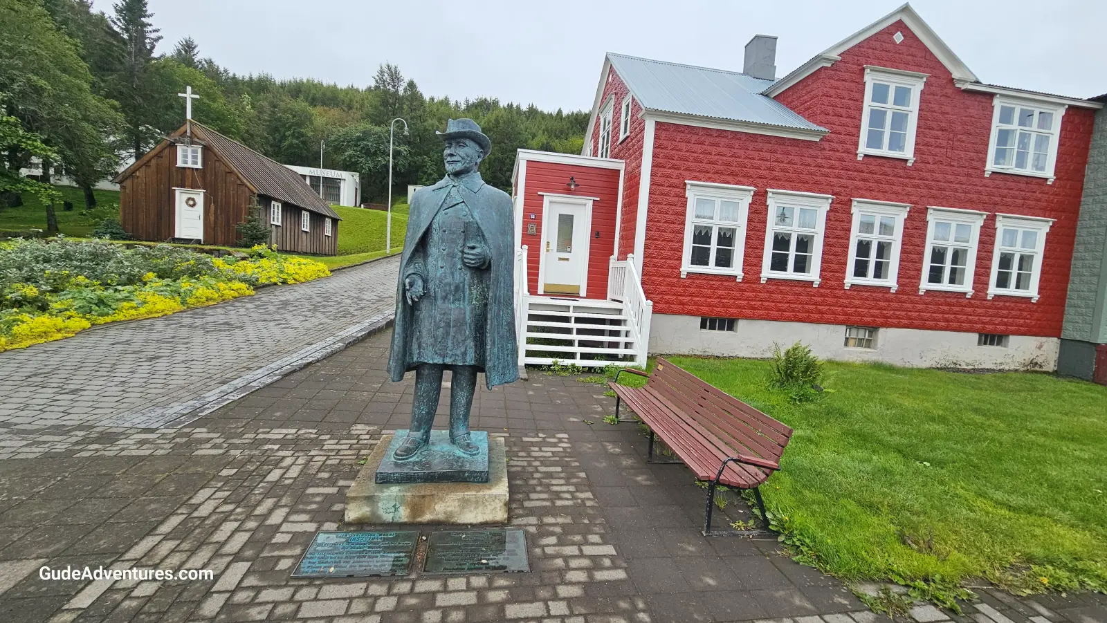 Akureyri Museums and Nonni sculpture