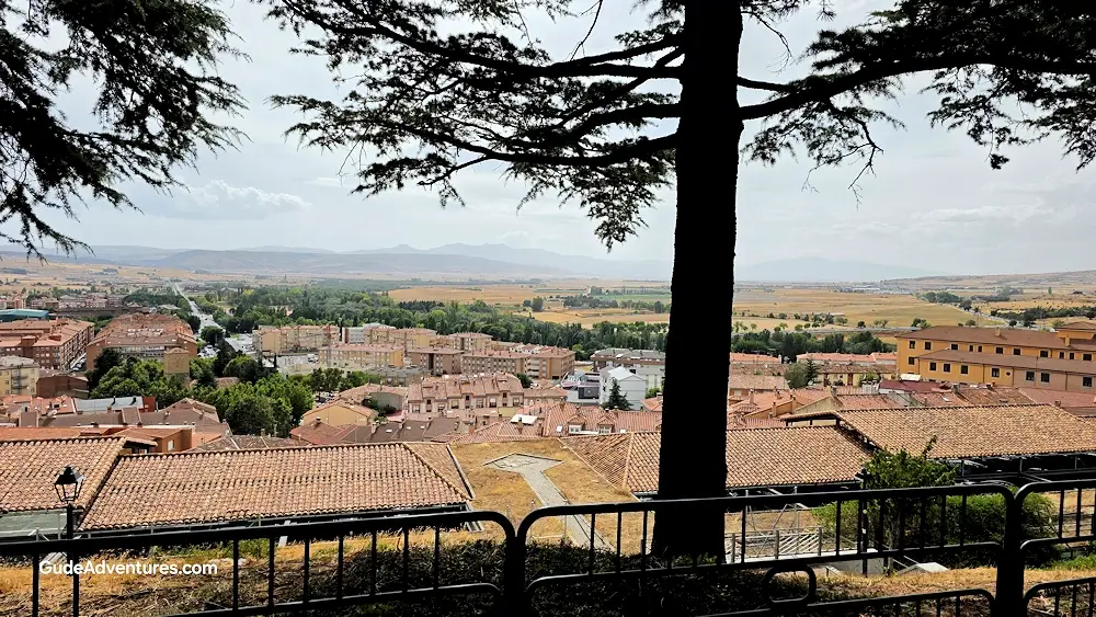 View of the countryside from Avila