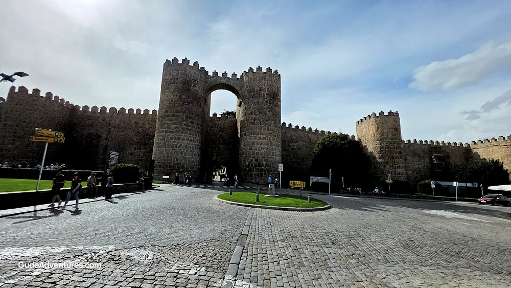 One of the gates to the city