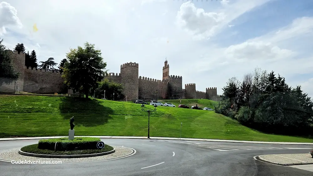 Roundabout outside the city