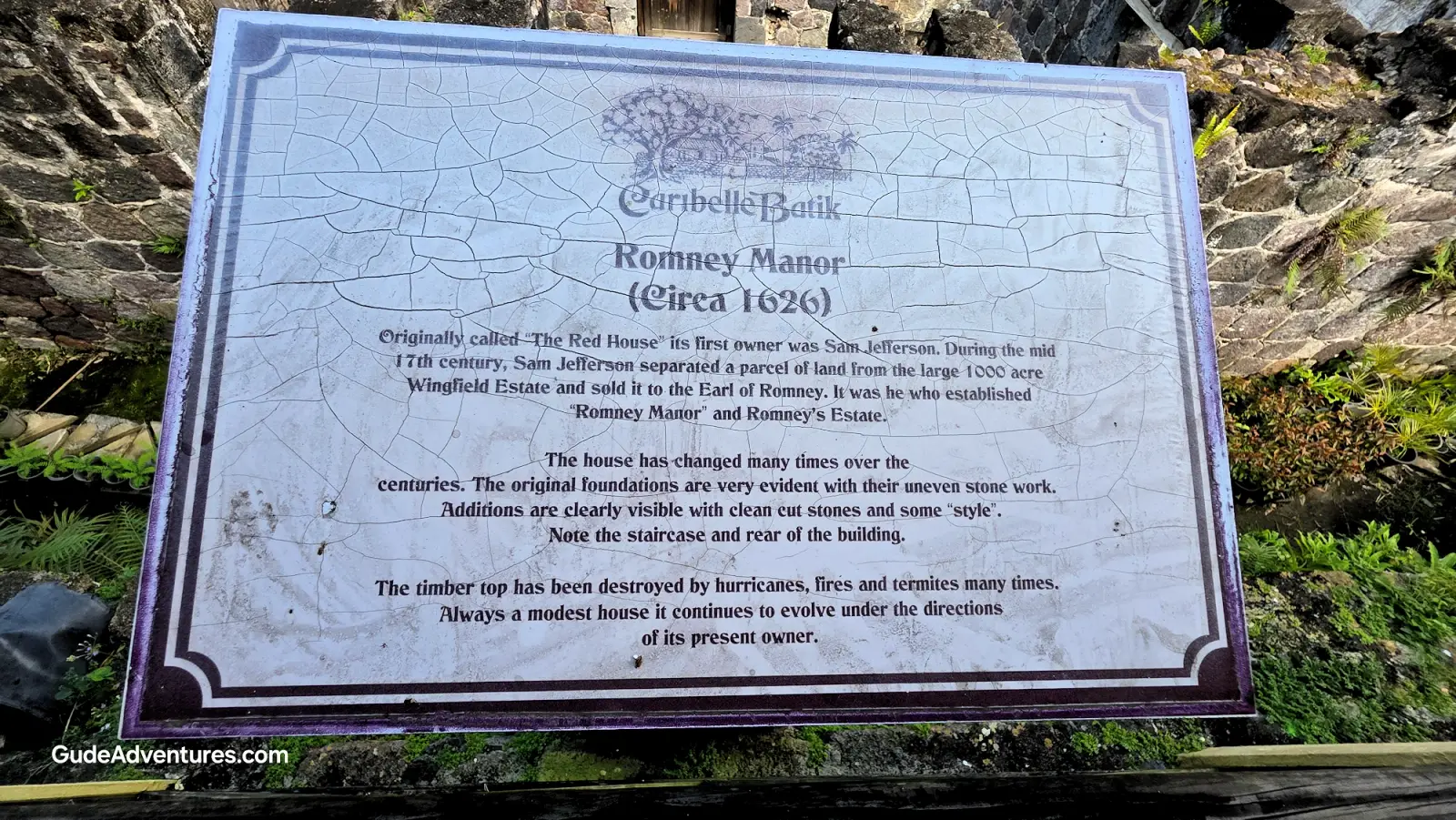 Sight of the 1626 Wingfield house at Romney Manor 