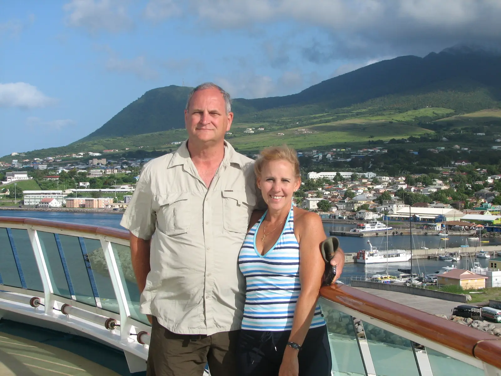 The port of Basseterre