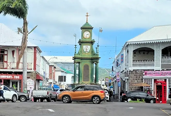 Berkeley Memorial in Basseterre, St Kitts