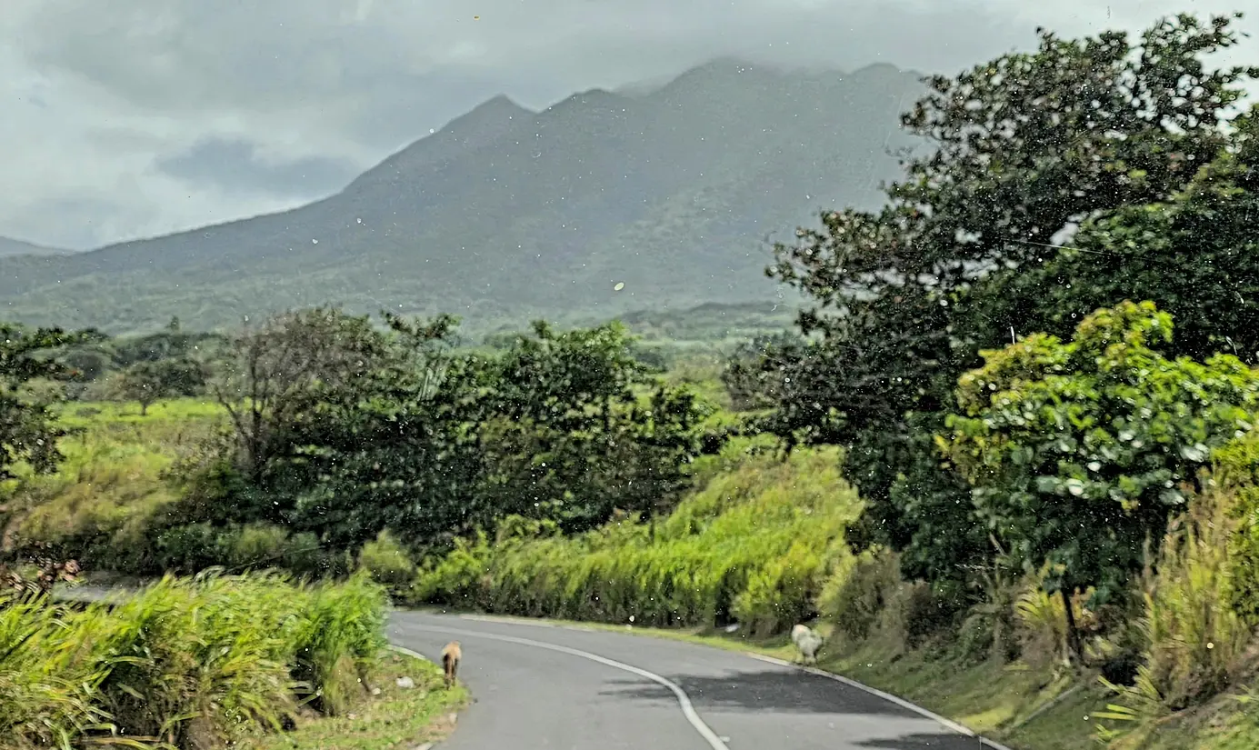 Mount Liamuiga volcano