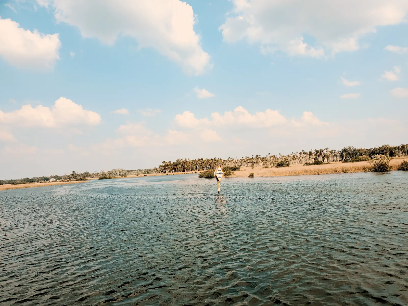 The river from the dock