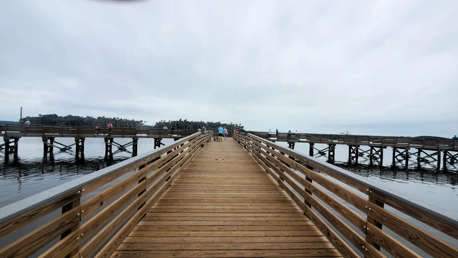 The pier at Bayport
