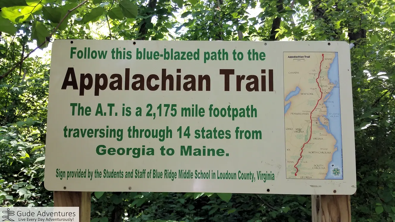 Trail to the Appalachian Trail and Bears Den