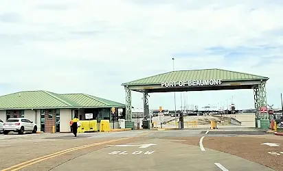 Port of Beaumont.