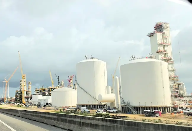 Oil Refinery.