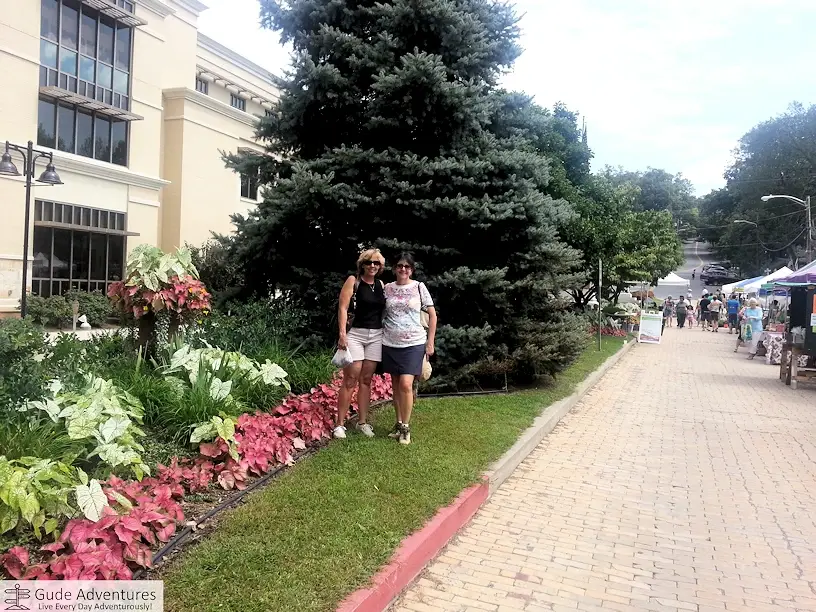 Street festival in Downtown Berkley Springs 