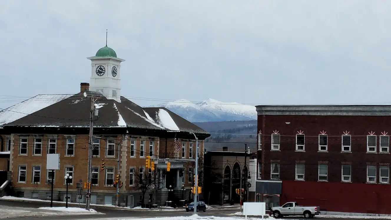 View of the President Mountains from Berlin, New Hampshire
