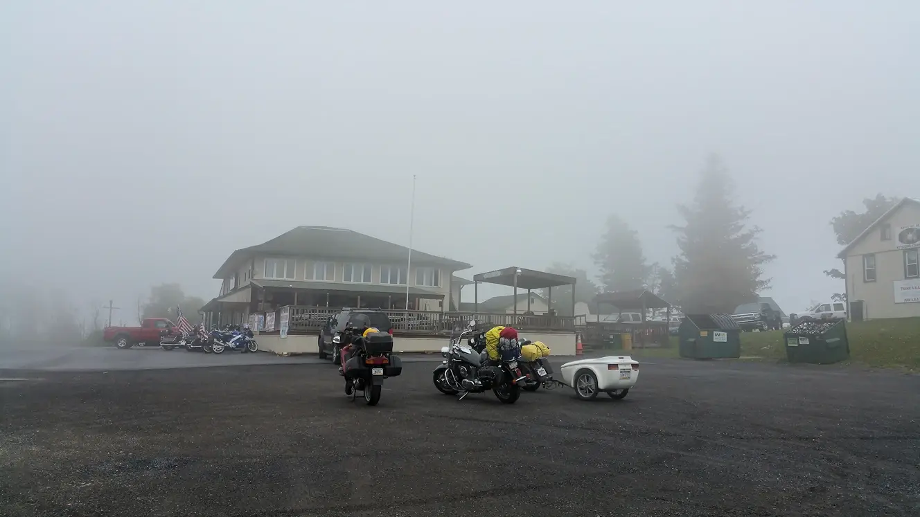 Restaurant on top of the mountain