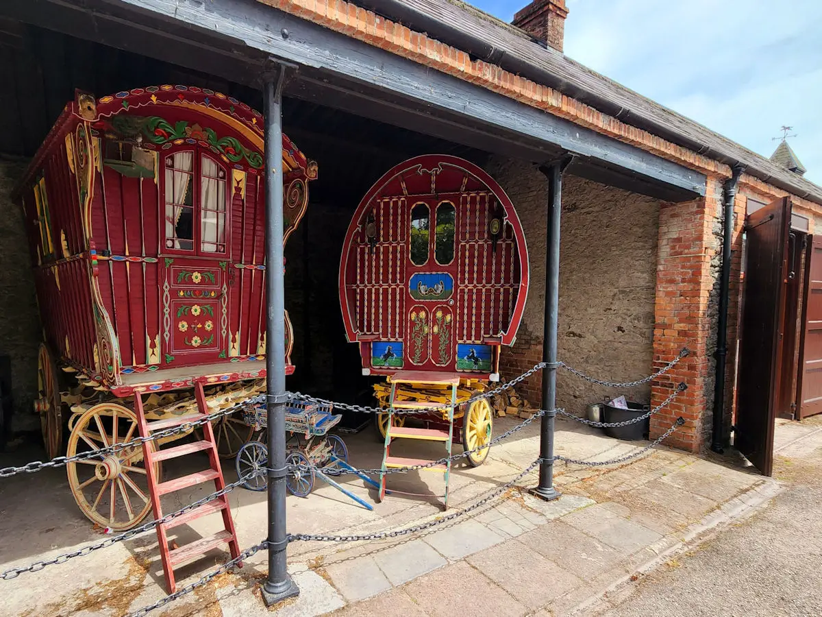 Carriages at Blarney Castle
