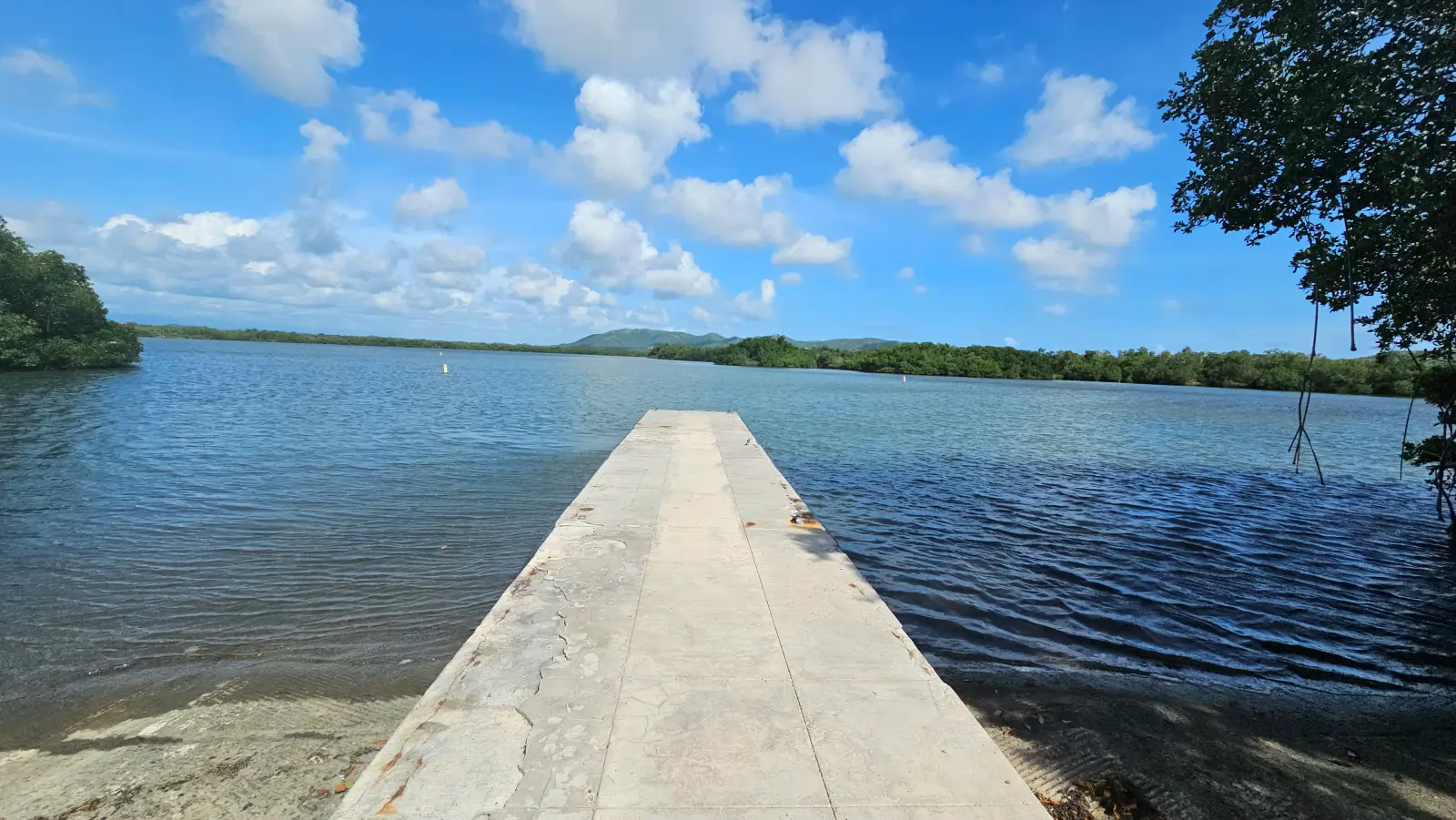 Boat ramp at Boqueron Beach