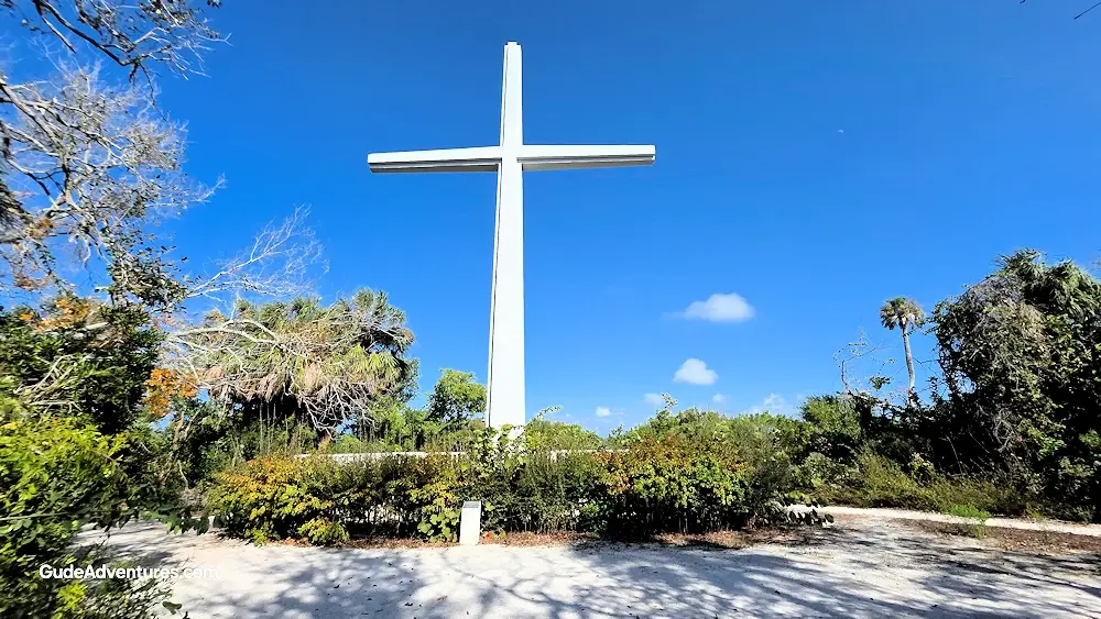 Memoria Cross at the De Soto National Memorial