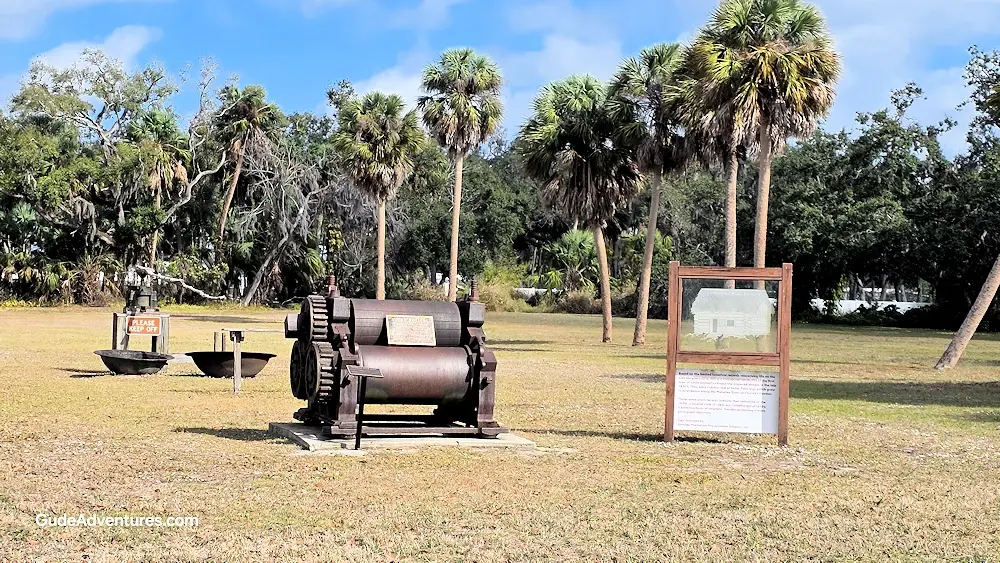 Sugar mill at Gamble Mansion