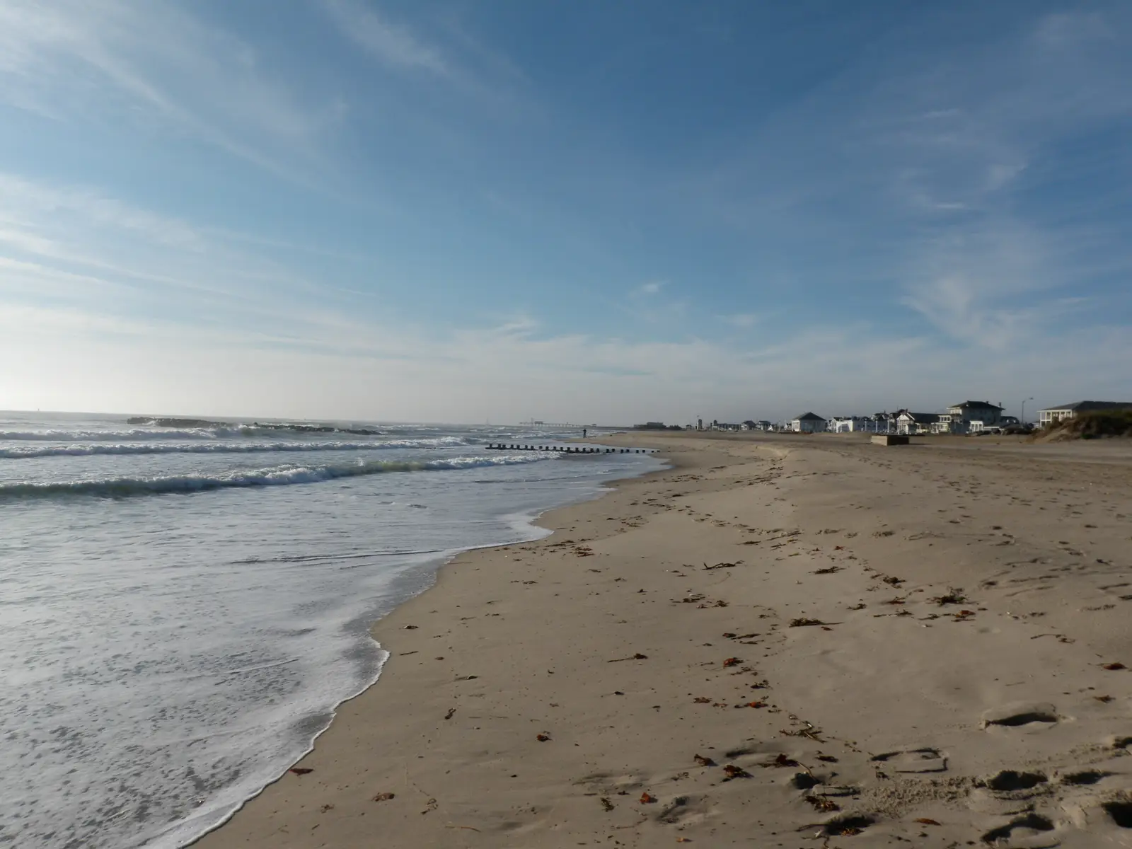 The beach at Bradley Beach, New Jersey