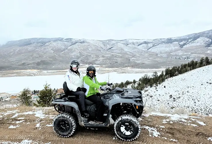 ATV riding in Heeney near the Green Mountain Reservoir