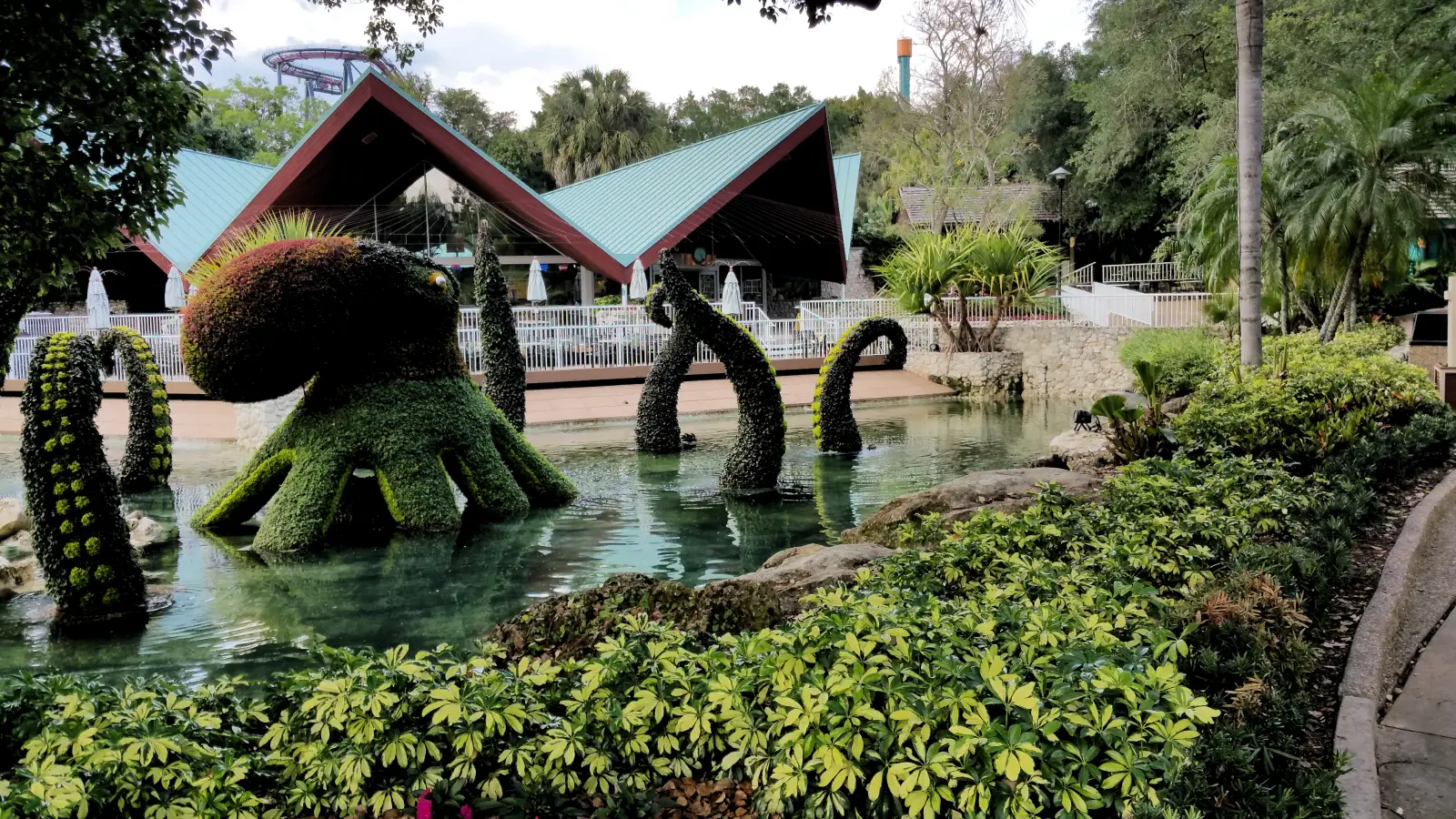 The Hospitality House was built in1959 and is one of the original buildings in the park.