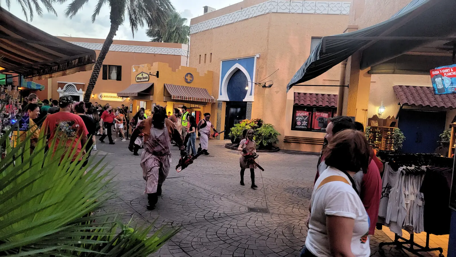 Morocco restaurants and shops