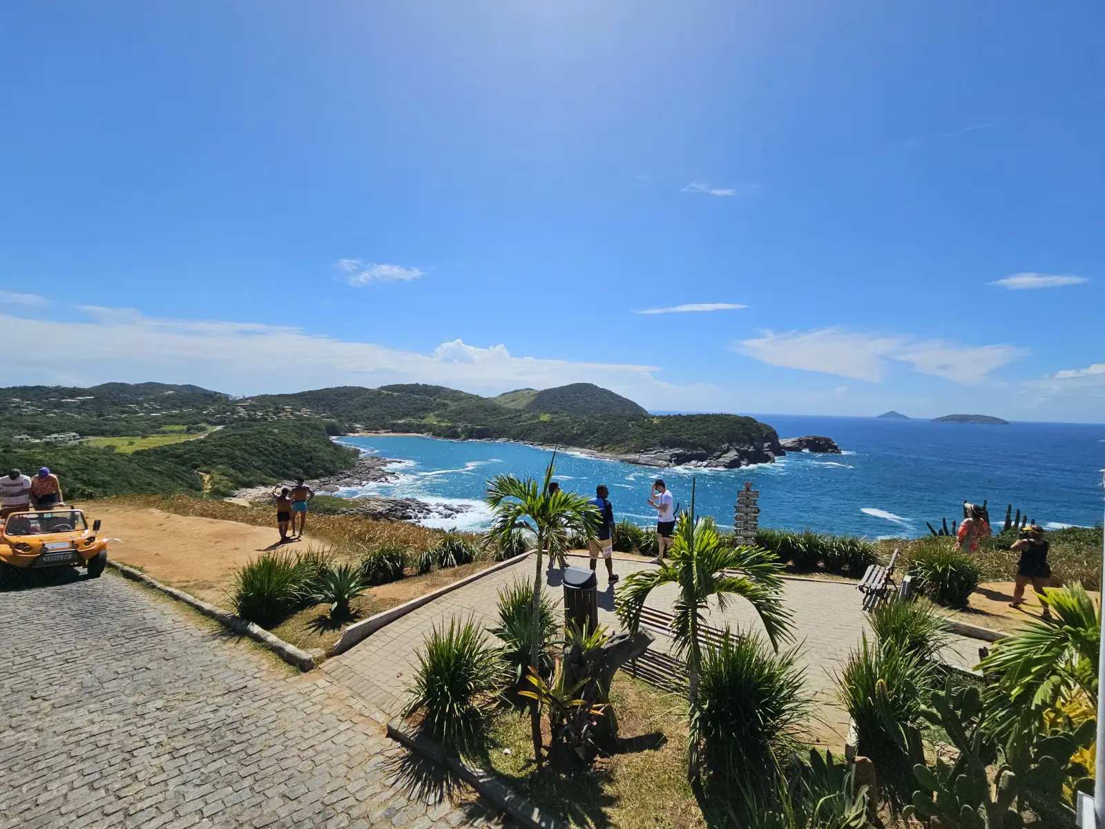 Forno Beach overlook