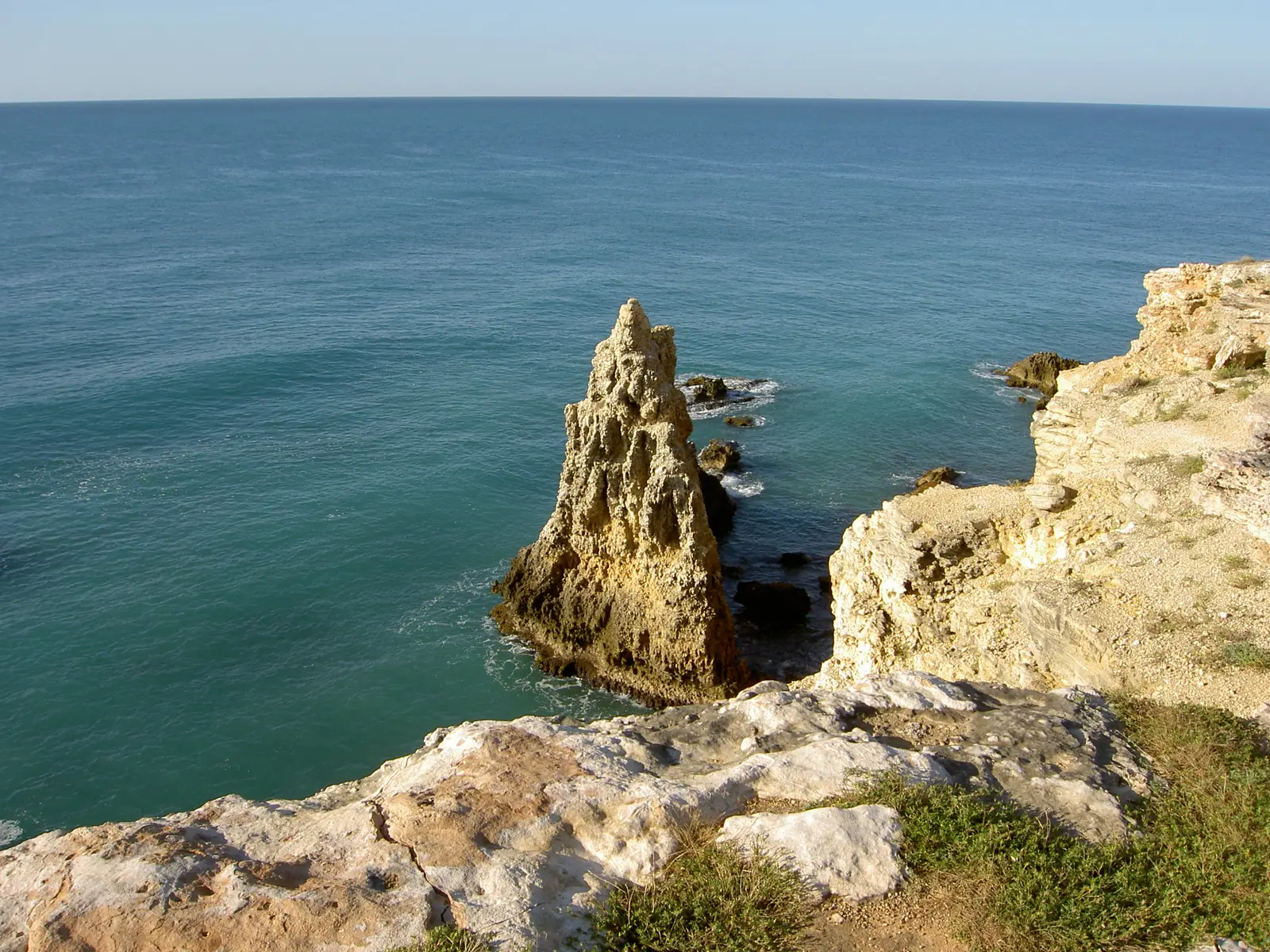Spire near the cliffs
