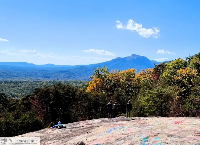 View from Bald Rock