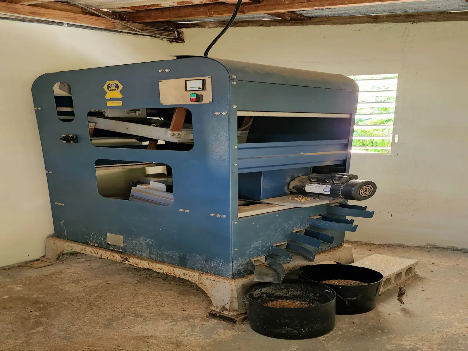 Coffee bean sorting machine