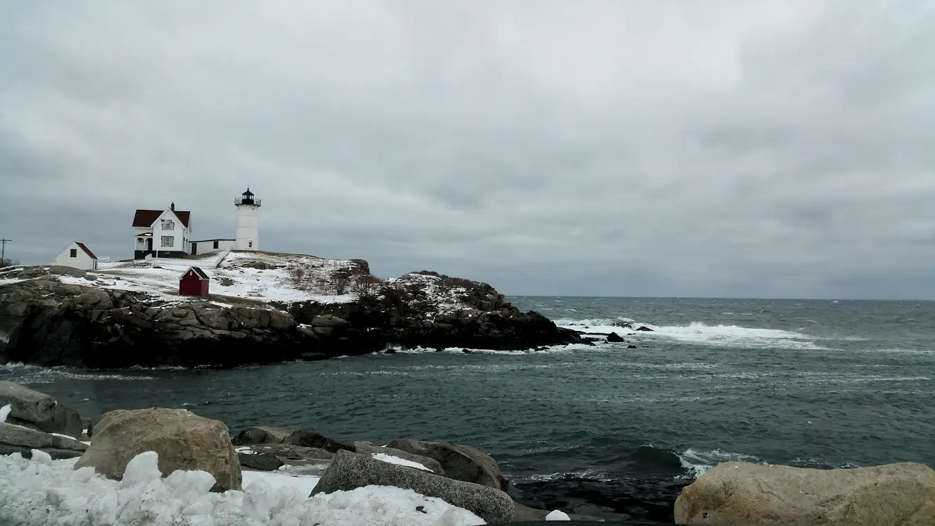 Nubble Lighthouse at Cape Neddick, Maine 