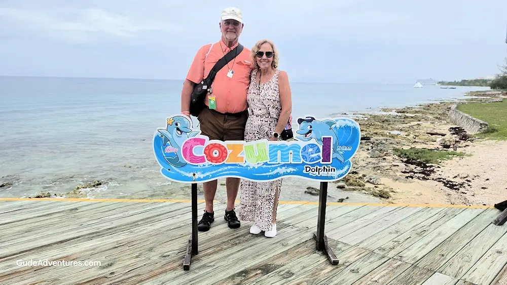 Cozumel sign at Chankanaab