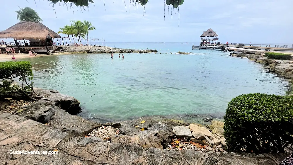 Snorkeling area at Chankanaab