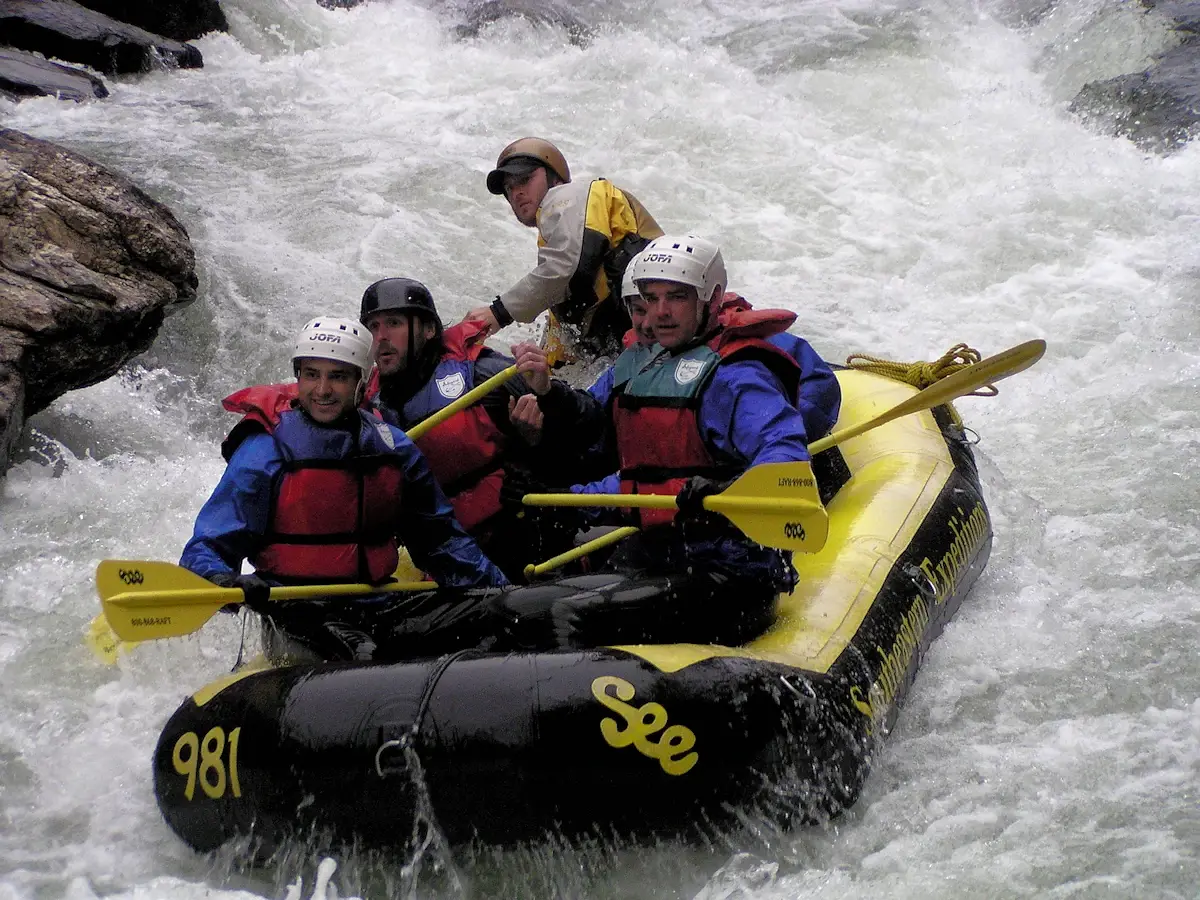 Whitewater rafting on the Chattooga River