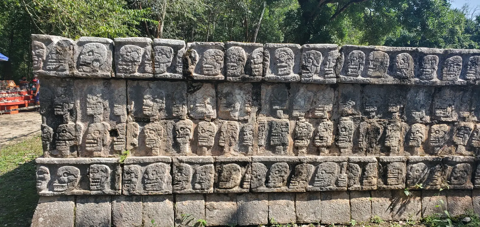 The Wall of the Skulls.