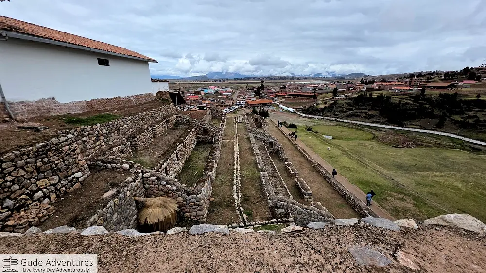 Terraces next to the museum