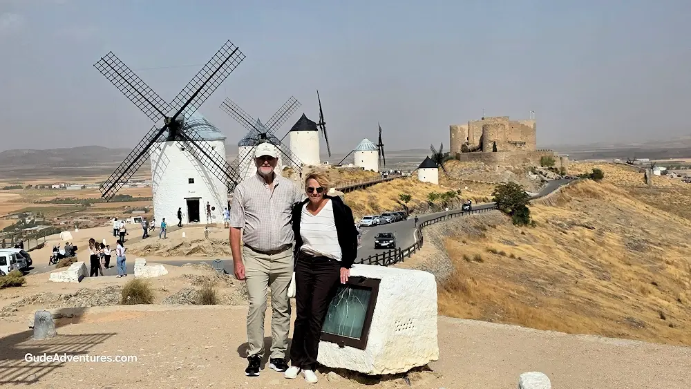 Molinos de Viento (Windmills) and Castillo de la Muela (Consuegra Castle)
