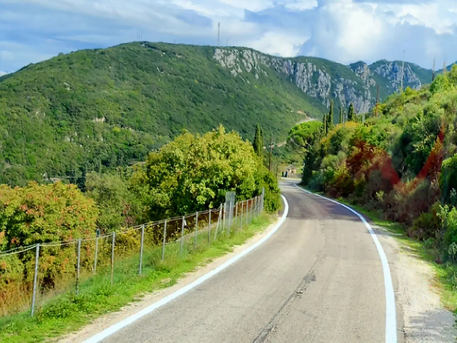 Northern mountains of Corfu