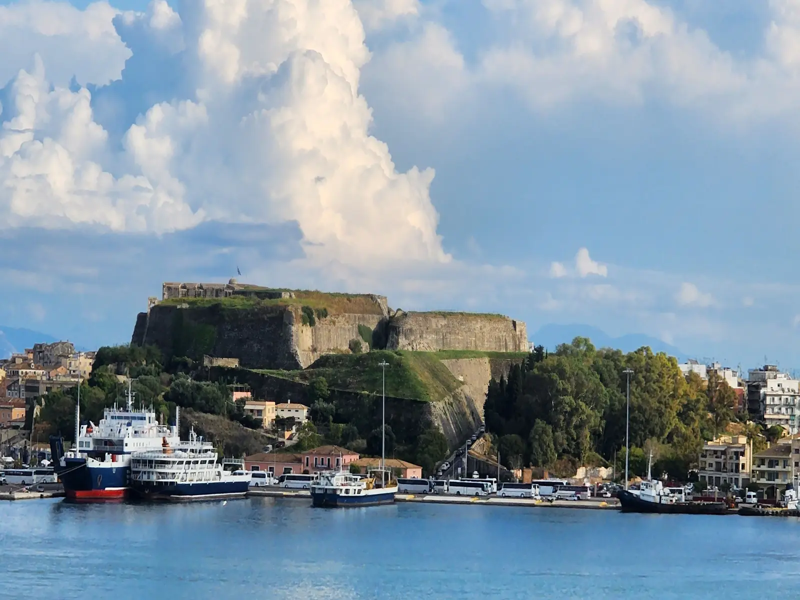 New fortress of Corfu