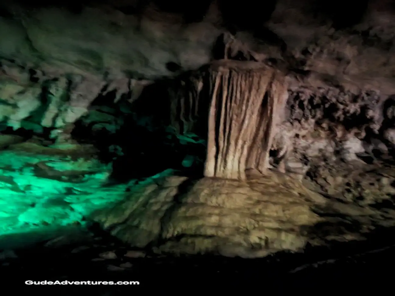 Column in the Light Cave
