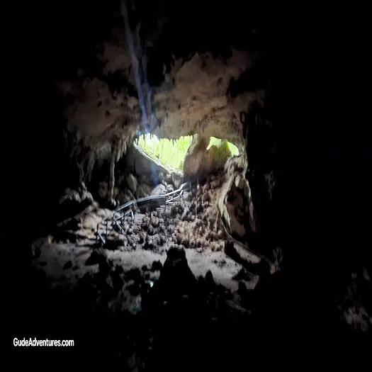 Column in the Light Cave