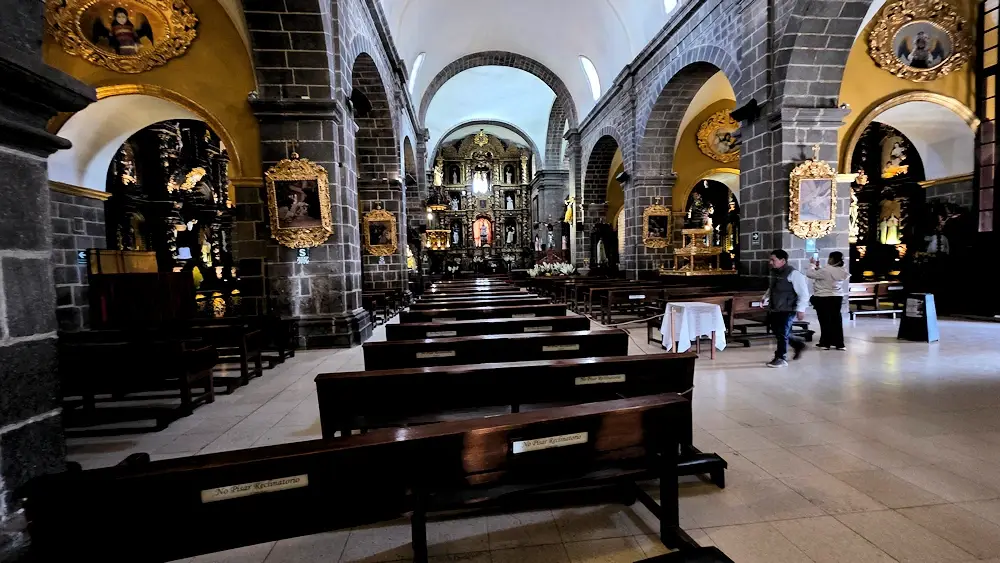 The church inside the Santo Domingo Convent