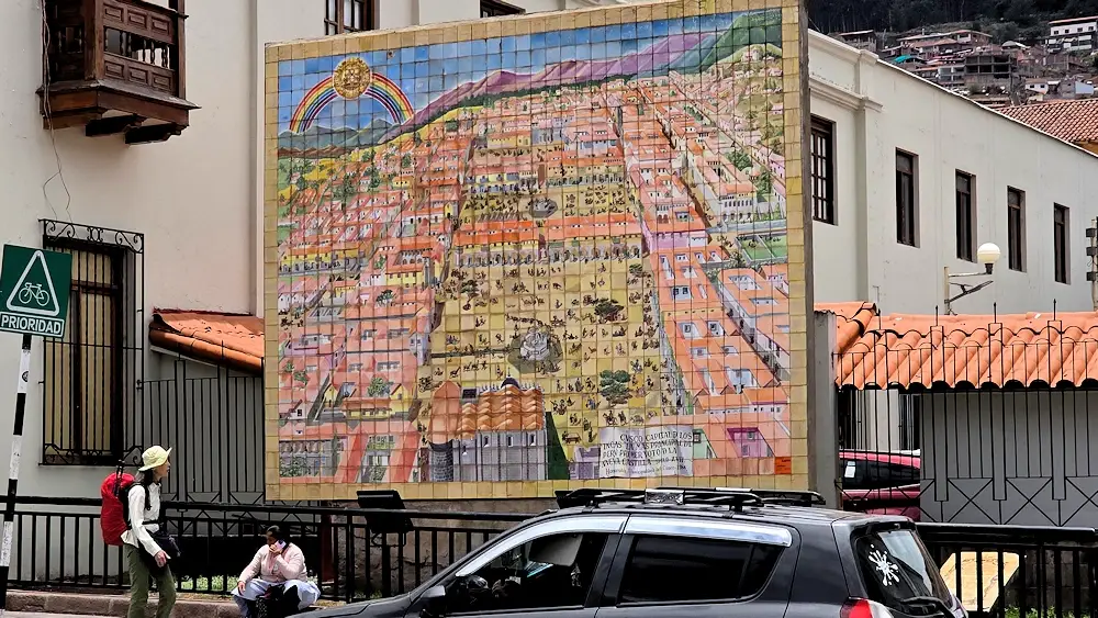 Avenue el Sol map of the city
