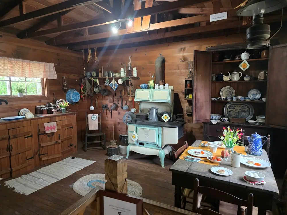  Inside the Overstreet House at the Pioneer Florida Museum and Village