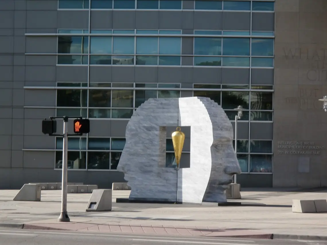 Statue in Denver