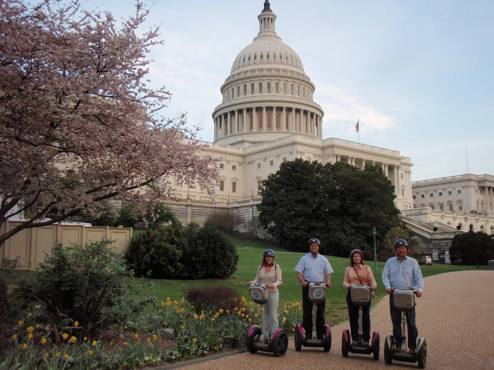 The capitol building in Washington, D.C.