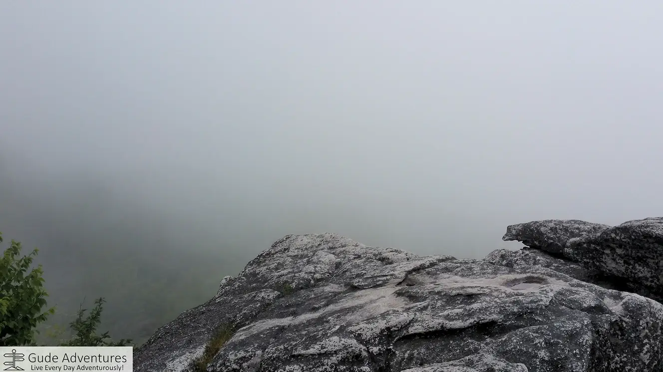 Cliff on the edge of Dolly Sods