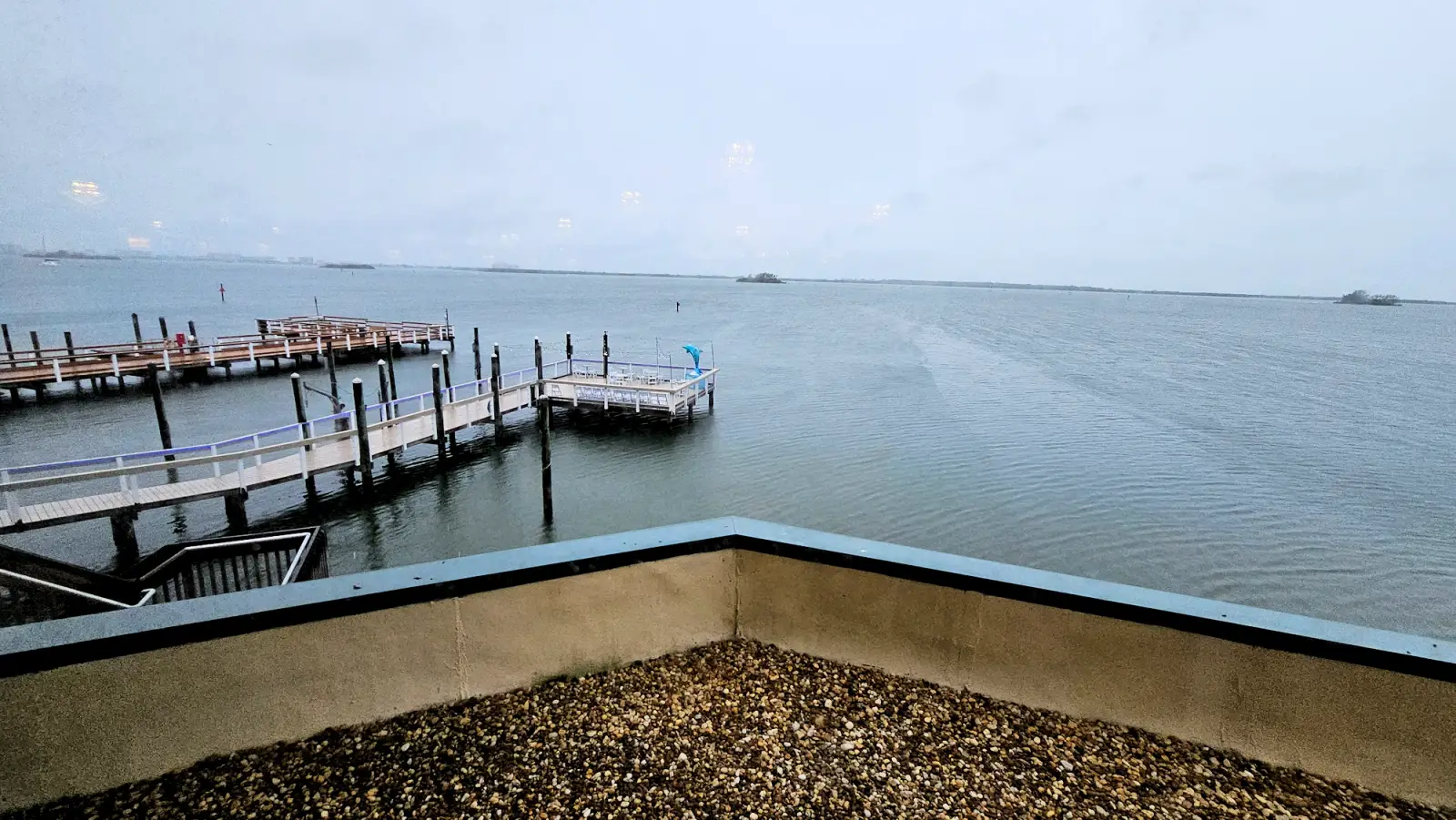 View from Dunedin across the intercoastal to Caladesi Island