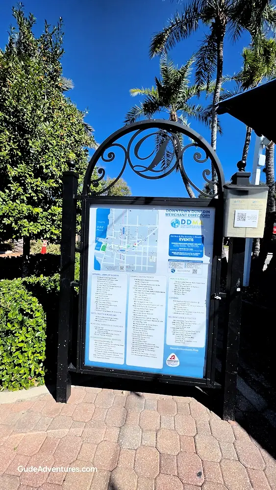 Downtown map and merchant directory