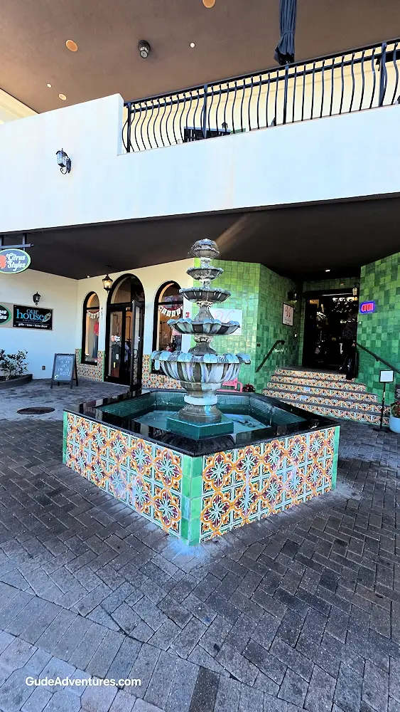 Downtown Dunedin fountain
