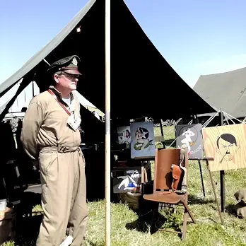 World War II Reenactor